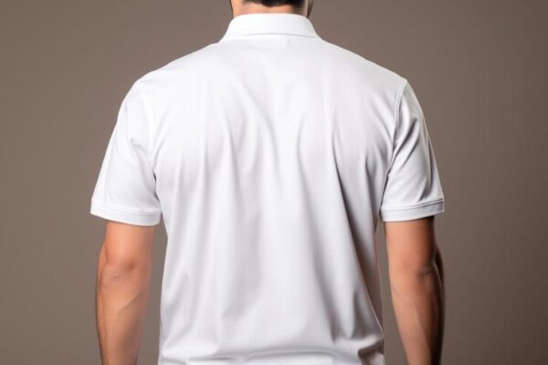 MENS WHITE POLO T-SHI